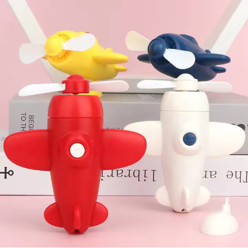 Mini chargeable airplane fan